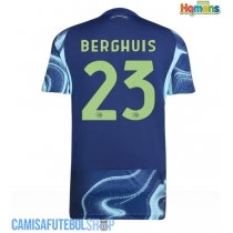 Camisa de time de futebol Ajax Steven Berghuis #23 Replicas 2º Equipamento 2025-26 Manga Curta